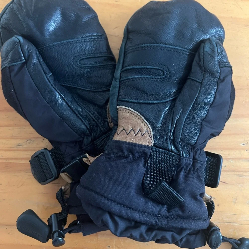 Swany Tri-Plex Kids Black Mittens